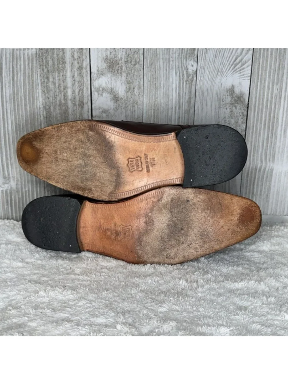 John W. Nordstrom Brown Leather Oxford Shoes Size 11 M